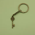 Metal Vintage Heart Keychain Retro Bag Charm Key Ring view 6