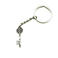 Metal Vintage Heart Keychain Retro Bag Charm Key Ring view 5