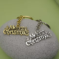 Zinc Alloy Merry Christmas Keychain For Holiday Gift view 4