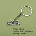 Zinc Alloy Merry Christmas Keychain For Holiday Gift view 2