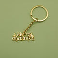 Zinc Alloy Merry Christmas Keychain For Holiday Gift view 6