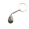 Metal Teardrop Keychain Bag Charm view 5