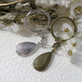 Metal Teardrop Keychain Bag Charm view 3