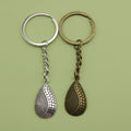 Metal Teardrop Keychain Bag Charm view 1