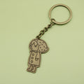 Zinc Alloy Hat Girl Keychain For Fashion Bag Charm view 6
