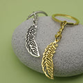 Zinc Alloy Tree Leaf Keychain For Bag Charm Gift view 4