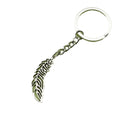 Zinc Alloy Tree Leaf Keychain For Bag Charm Gift view 5