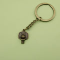 Zinc Alloy Basketball Hoop Keychain For Sports Bag Charm view 6