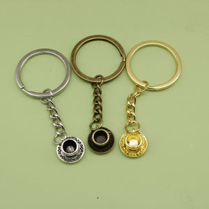Zinc Alloy Teacup Mug Keychain Bag Charm Gift