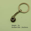 Zinc Alloy Teacup Mug Keychain Bag Charm Gift view 2