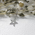 Metal Minimalist Five Point Star Keychain Bag Charm Gift view 3