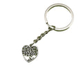 Metal Heart Tree Keychain Bag Charm Gift – Antique Copper view 5