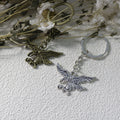 Metal Simple Eagle Keychain For Bag Charm Gift view 3