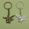 Metal Simple Eagle Keychain For Bag Charm Gift view 1