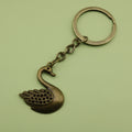 Metal Swan Keychain Bag Charm view 6