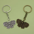 Metal Butterfly Keychain For Fashion Bag Charm Gift view 1