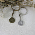 Metal Letter Eiffel Tower Keychain Bag Charm Gift view 3