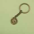Metal Letter Eiffel Tower Keychain Bag Charm Gift view 6