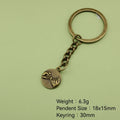 Zinc Alloy Handshake Keychain Bag Charm view 2