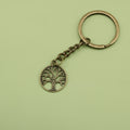 Zinc Alloy Tree Of Life Keychain Bag Charm Gift view 6