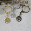 Zinc Alloy Tree Of Life Keychain Bag Charm Gift view 3