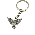 Zinc Alloy Winged Skull Keychain for Bag Charm Gift view 5