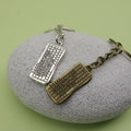 Metal Keyboard Keychain Bag Charm view 4