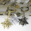Zinc Alloy Bee Minimalist Keychain Bag Charm Gift view 3