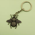 Zinc Alloy Bee Minimalist Keychain Bag Charm Gift view 6