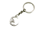 Zinc Alloy Skull Moon Keychain Bag Charm Gift Accessory view 5