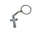 Zinc Alloy Simple Cross Keychain Religious Gift Key Ring view 5