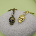 Zinc Alloy Simple Skull Keychain For Key Ring Gift view 4