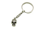 Zinc Alloy Simple Skull Keychain For Key Ring Gift view 5