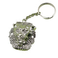 Metal Minimalist Lion Head Keychain Bag Charm Gift view 5