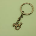 Zinc Alloy Horse Minimalist Keychain Bag Charm Gift view 6