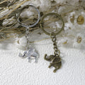 Zinc Alloy Minimalist Elephant Keychain Bag Charm Gift (6422) view 3