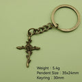 Metal Cross Keychain Gift view 2