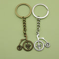 Zinc Alloy Bicycle Keychain Bag Charm Key Ring view 1