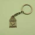 Metal Heart Birdcage Keychain Bag Charm Gift for Women view 6