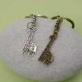 Metal Giraffe Pendant Keychain For Bag Charm Gift view 4