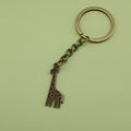 Metal Giraffe Pendant Keychain For Bag Charm Gift view 6