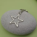 Metal Five Point Star Keychain Bag Charm Gift view 3