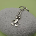Metal Rabbit Keychain Bag Charm view 4