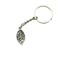 Zinc Alloy Simple Leaf Keychain Bag Charm Gift view 5