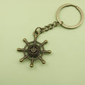 Metal Paddle Keychain Key Ring Bag Charm Gift view 6
