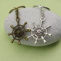 Metal Paddle Keychain Key Ring Bag Charm Gift view 4