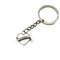 Zinc Alloy Heart Love Keychain For Romantic Gift view 5