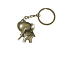 Metal Elephant Pendant Keychain For Bag Charm Gift view 5