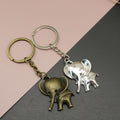 Metal Elephant Pendant Keychain For Bag Charm Gift view 1