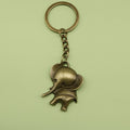 Metal Elephant Pendant Keychain For Bag Charm Gift view 6